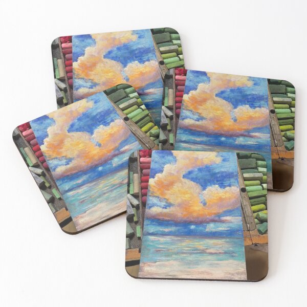 Item preview, Sunset Pompeu Fabra University Beach Escape designed and sold by Mitchmount.