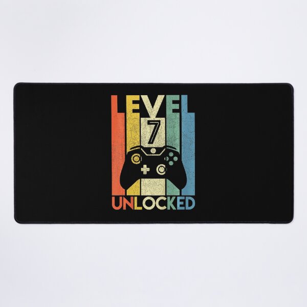 Item preview, Level 7 Unlocked Gamer Birthday Retro Gaming Style designed and sold by FGTV2021.