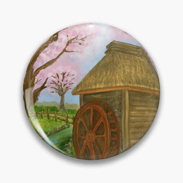 Item preview, Sakura Along the Snowmelt designed and sold by JilleenPaints.
