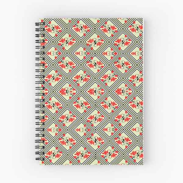 Item preview, Blossom trellis red designed and sold by MandiArtist.