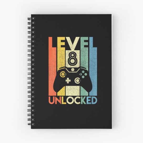 Item preview, Level 8 Unlocked Gamer 8th Birthday Funny Gaming  designed and sold by FGTV2021.