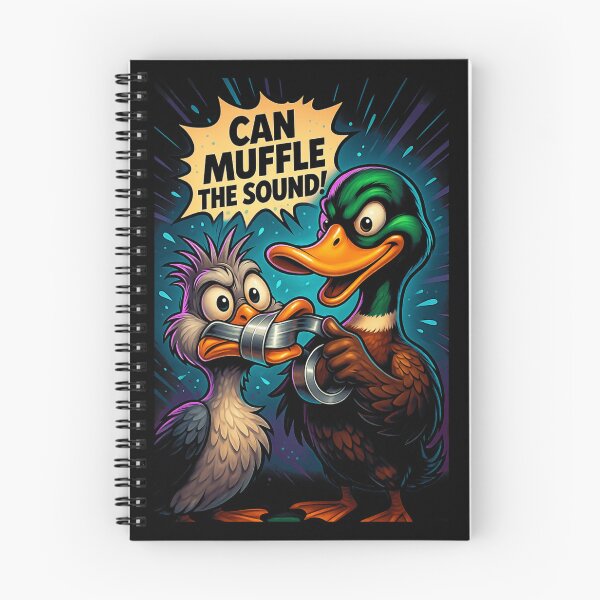 Item preview, Can Muffle The Sound Funny Duck Duct Tape designed and sold by printedartgoods.