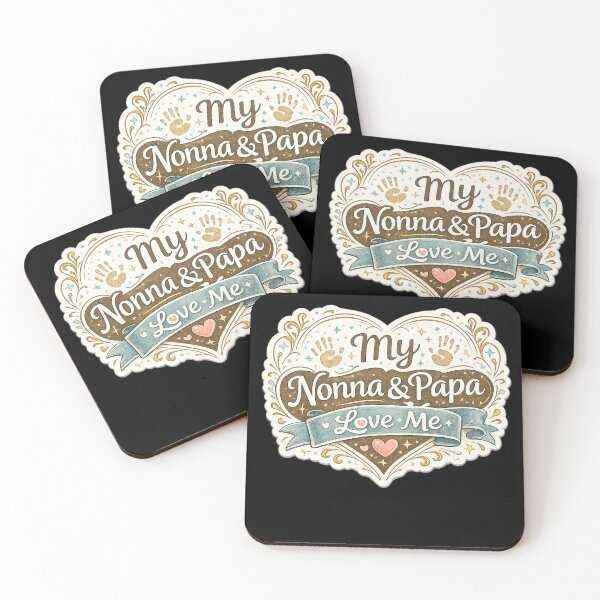 Item preview, My nonna and papa love me grandchild quote designed and sold by CAnastazyshop.