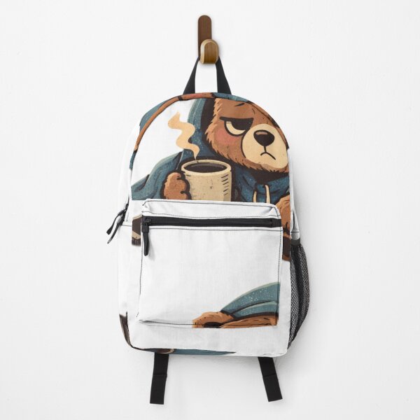 Item preview, Socially Drained Bear – No More People Today Funny Introvert Cute Animal Design designed and sold by Hoffmann-Shop.