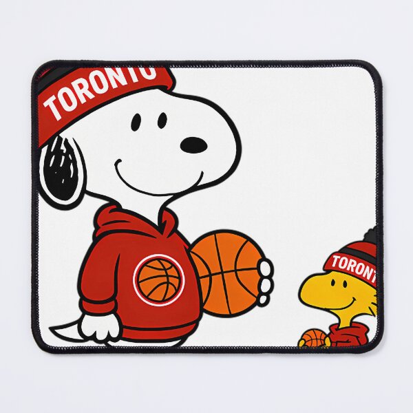 Item preview, Toronto Raptors Snoopy And Woodstock Basketball designed and sold by ZenLes.
