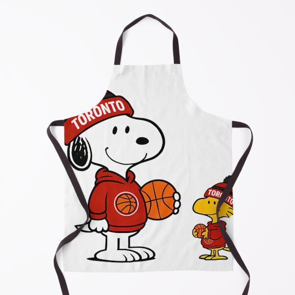 Aperçu de l'œuvre Les Raptors de Toronto, Snoopy et Woodstock Basketball créée et vendue par ZenLes.