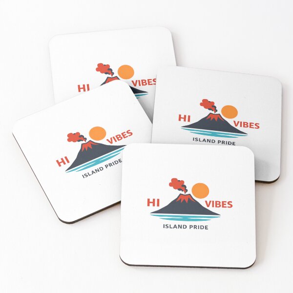 Item preview, HI Vibes Island Pride Volcano Design designed and sold by Combat Skies.
