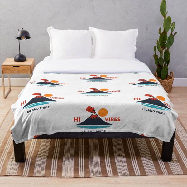 Item preview, HI Vibes Island Pride Volcano Design designed and sold by IRON WINGS /USAF.