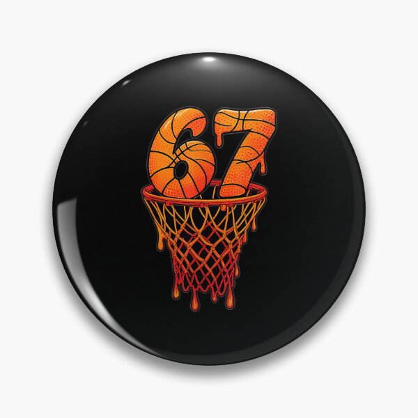 Item preview, Six Seven Basketball Drip Funny  designed and sold by gladysenglish.