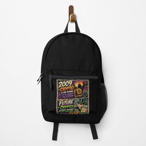 Item preview, Crypto Satire Then vs Now designed and sold by Junior-Design.