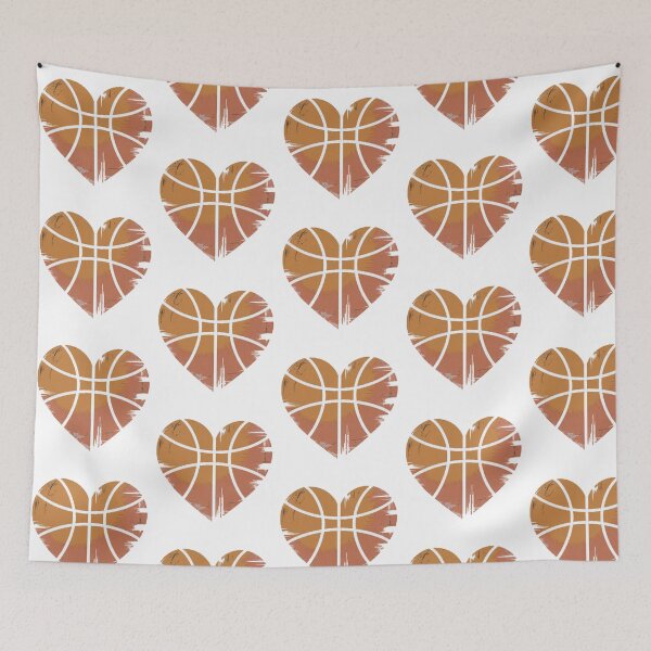 Item preview, Basketball Heart designed and sold by QuiteOrbit.