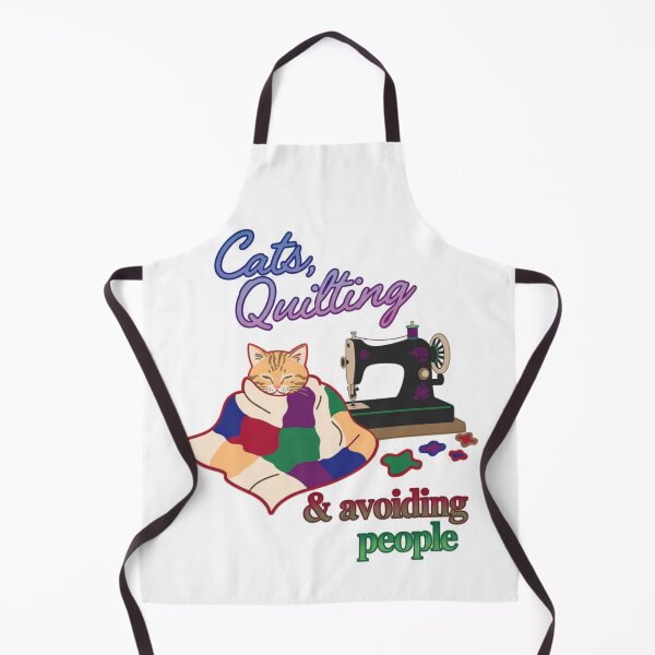 Item preview, Cats, Quilting and avoiding people designed and sold by Mahilis.