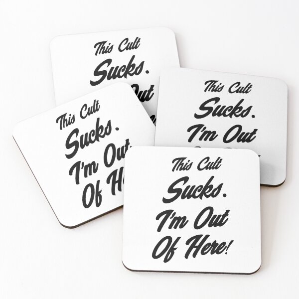Item preview, Funny T-Shirts: This Cult Sucks. I'm Out of Here! designed and sold by We're Girls USA.