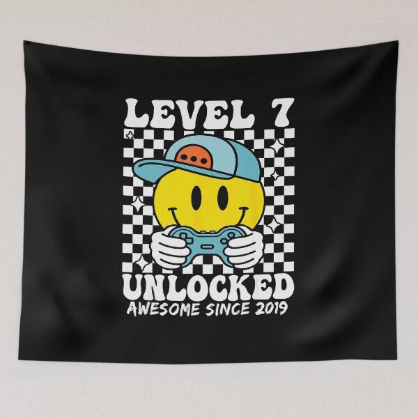 Item preview, Level 7 Unlocked Gamer 7th Birthday Funny Gaming designed and sold by FGTV2021.