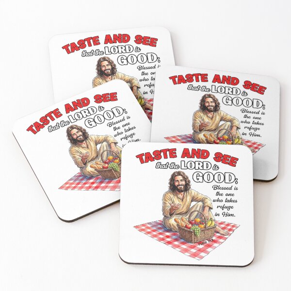 Item preview, Taste And See That The Lord Is Good designed and sold by Lion and Lamb Design.