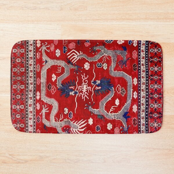 Item preview, Red Dragon Carpet designed and sold by Vicky Brago-Mitchell®.