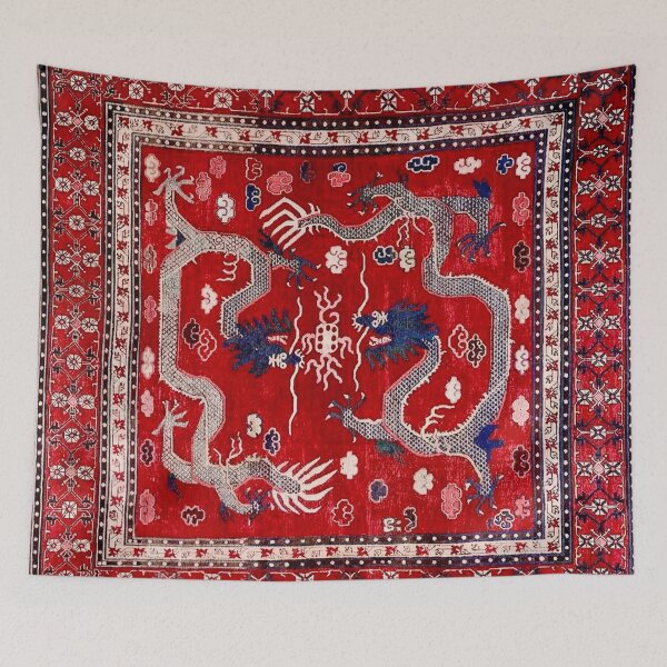 Item preview, Red Dragon Carpet designed and sold by Vicky Brago-Mitchell®.
