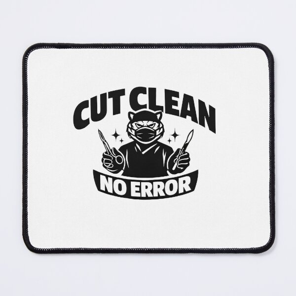 Item preview, Tiger Surgeon Gift Funny Surgical Team Cut Clean No Error Surgery Life designed and sold by ClinicalHubs.