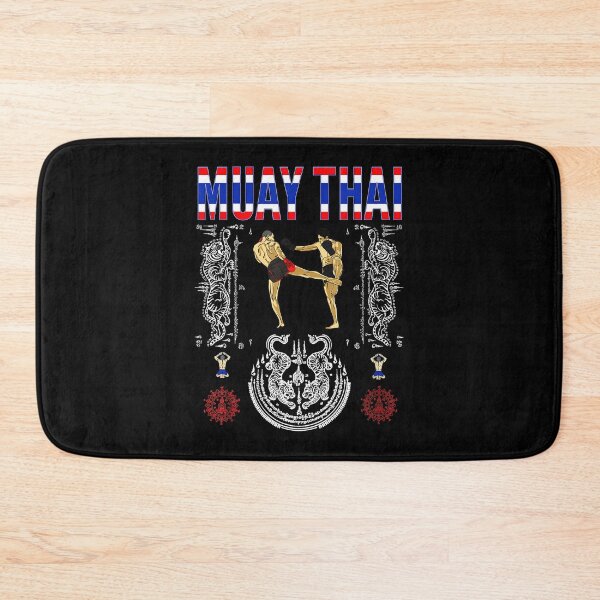 Item preview, Muay Thai Twin Tiger Sak Yant Sawadee Thai Fighter  designed and sold by Modaozushi216.