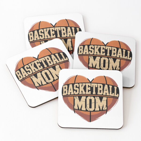 Artikelvorschau, Basketball-Mama-Herz entworfen und verkauft von QuiteOrbit.