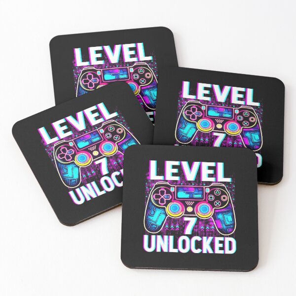 Item preview, Level 7 Unlocked Funny Gamer Birthday  designed and sold by FGTV2021.