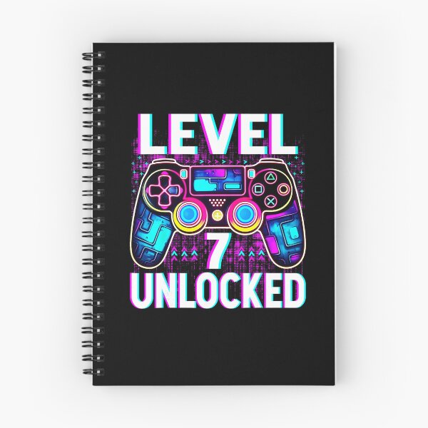Item preview, Level 7 Unlocked Funny Gamer Birthday  designed and sold by FGTV2021.