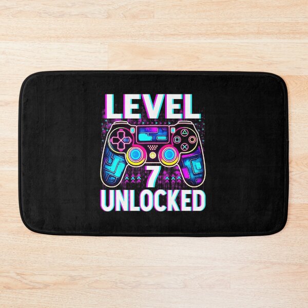 Item preview, Level 7 Unlocked Funny Gamer Birthday  designed and sold by FGTV2021.