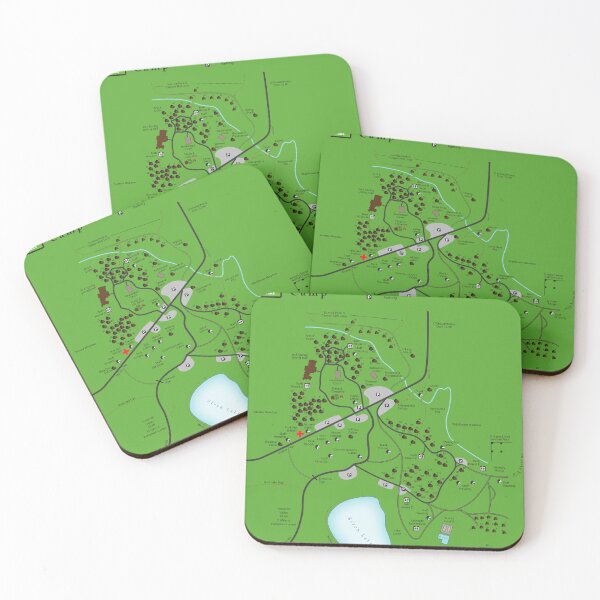 Item preview, Mather Family Camp Map designed and sold by Camp Mather.
