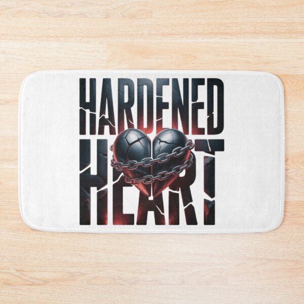 Item preview, Hardened Heart Bold Streetwear Typography Design designed and sold by NewUSShop.