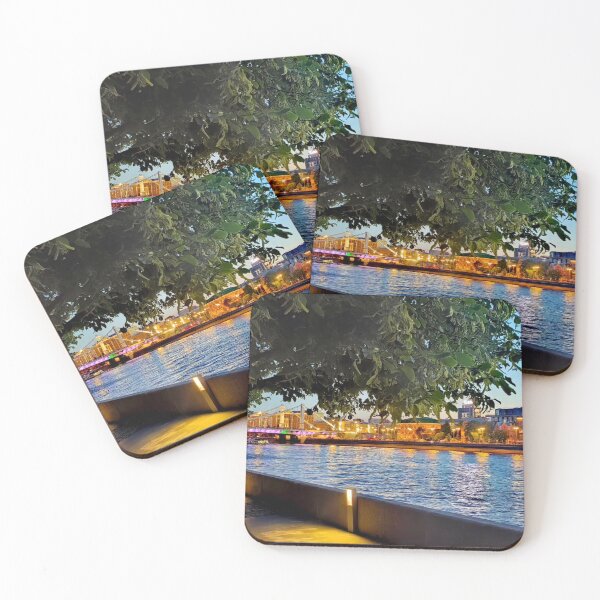 Item preview, Serene Riverside The Maine Band Dusk designed and sold by Silvalate.