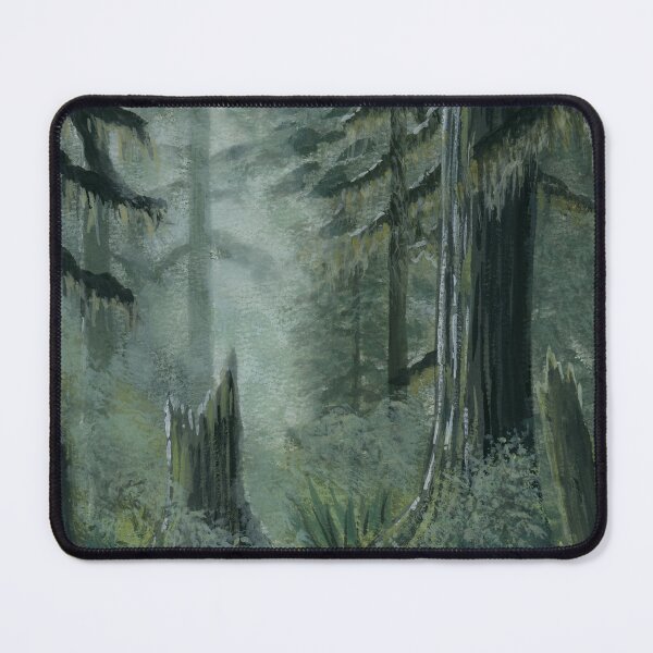 Item preview, Hoh Rainforest in Mist designed and sold by JilleenPaints.