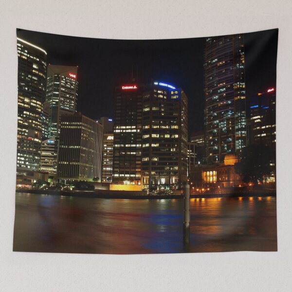 Artikelvorschau, Holman Street Blick auf Brisbane City entworfen und verkauft von W E NIXON PHOTOGRAPHY.