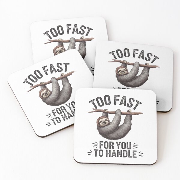 Item preview, Funny Sloth Speed – Sarcastic Animal Humor Lazy Meme Design designed and sold by Taans-Creation.