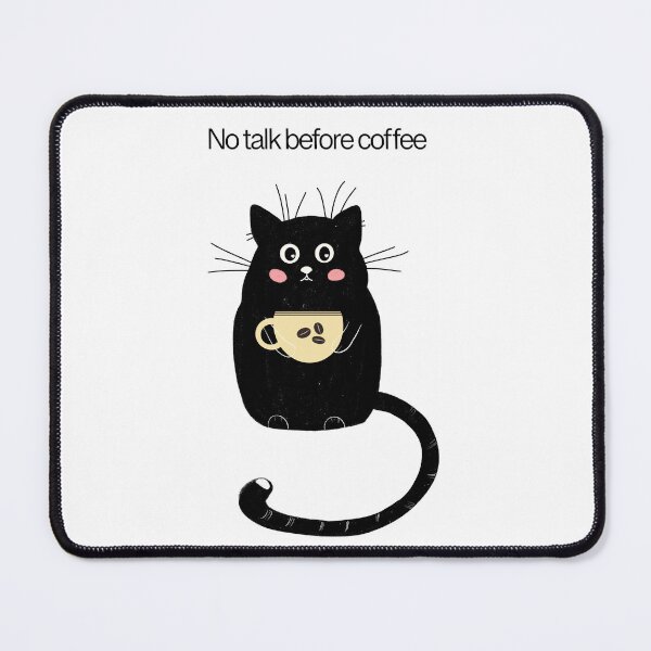 Item preview, Cat and coffee designed and sold by MirelaBadea.