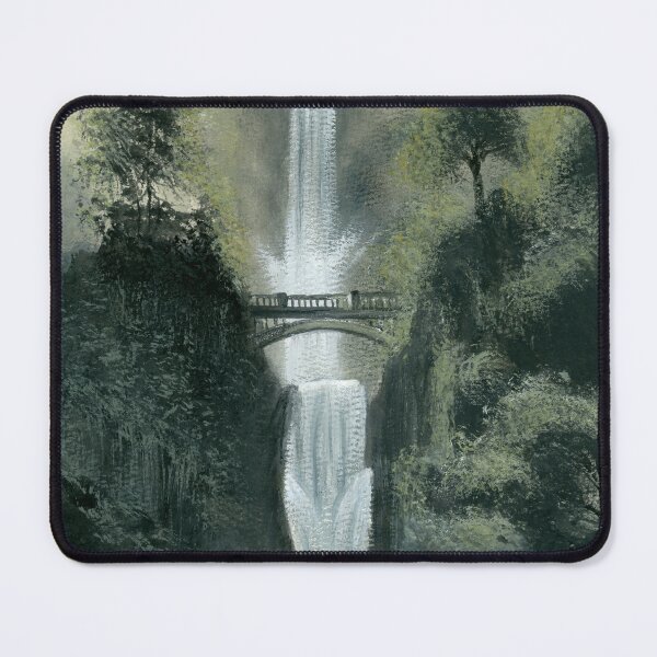 Item preview, Multnomah Falls in Mist designed and sold by JilleenPaints.