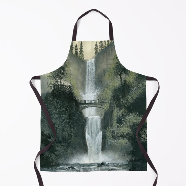 Item preview, Multnomah Falls in Mist designed and sold by JilleenPaints.