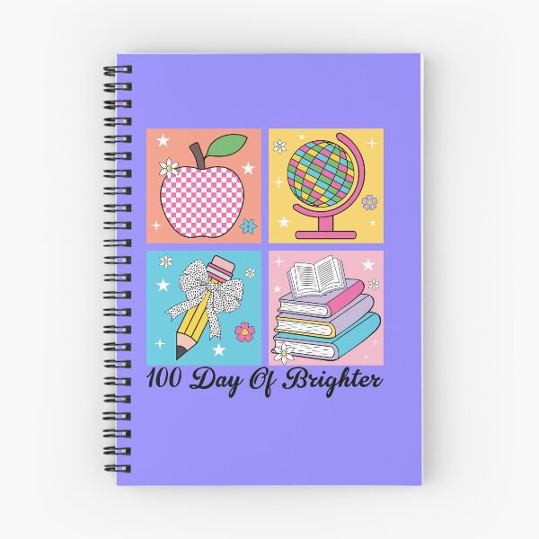 Item preview, 100 Days of Brighter – 100th Day of School Colorful Design designed and sold by NotasCreativa.