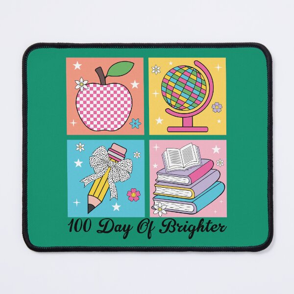 Item preview, 100 Days of Brighter – 100th Day of School Colorful Design designed and sold by NotasCreativa.