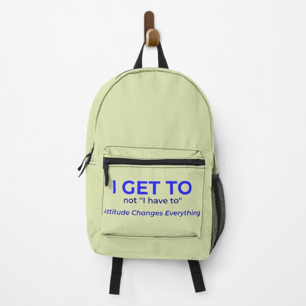 Item preview, I Get To Mindset Not I Have To blue designed and sold by TheBibleStop.