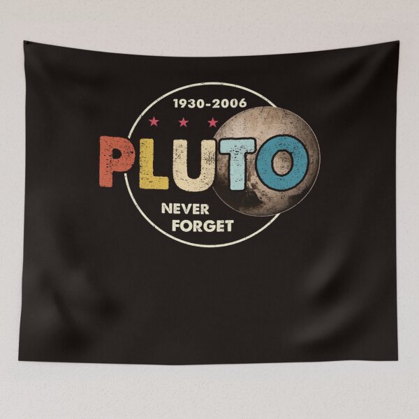 Item preview, Pluto Never Forget Funny Pluto Lover designed and sold by valery-kenz.