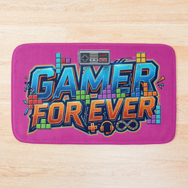 Artikelvorschau, GAMER FÜR IMMER (TETRIS) - #CC3399 entworfen und verkauft von Marlon Oseguera.