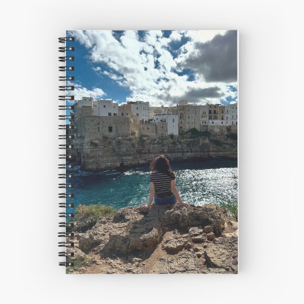 Item preview, Woman Overlooking Como Hotels And & Resorts bCoastal Town designed and sold by Silvalate.