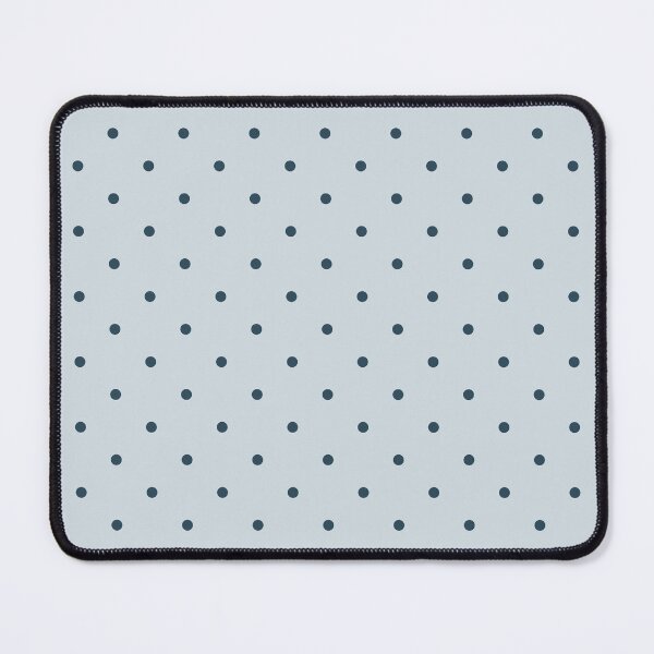 Item preview, Classic Deep Ocean Blue and Mist Grey Polka Dot Pattern – Retro Minimalist Style designed and sold by DaisyHouse.