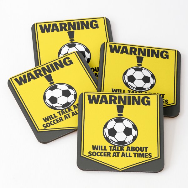 Item preview, Warning Soccer Fan Will Talk Sports All Times Funny designed and sold by BrickByDream.