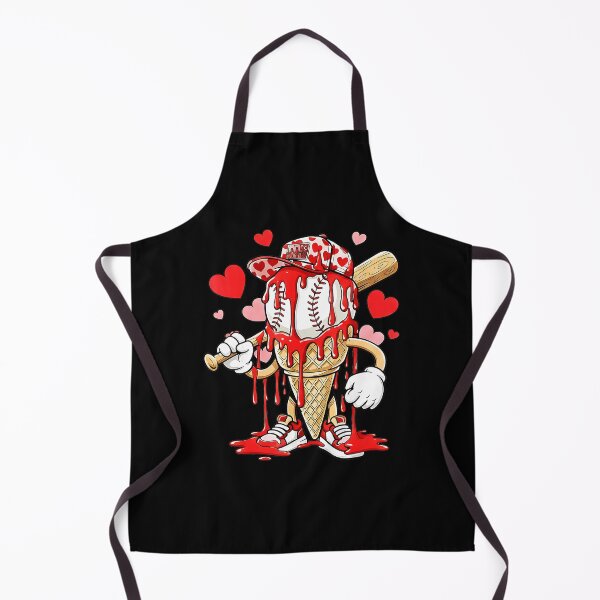 Item preview, Baseball Ice Cream Drip Valentine Cute Sports Love designed and sold by miaa-artistshop.