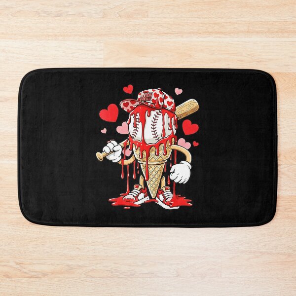 Item preview, Baseball Ice Cream Drip Valentine Cute Sports Love designed and sold by miaa-artistshop.