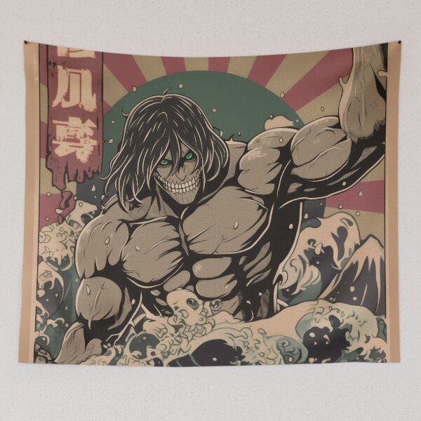 Item preview, Attack Titan Tidal Wave designed and sold by AnimeArsenalPrints.