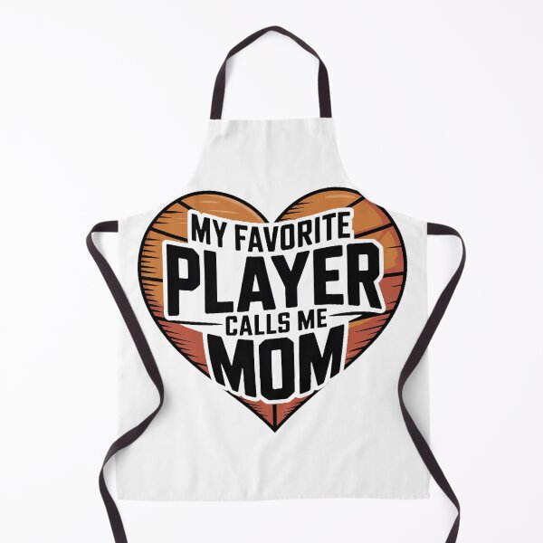 Item preview, My Favorite Basketball Player Calls Me Mom Basketball designed and sold by QuiteOrbit.