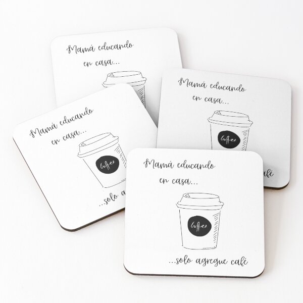 Item preview, Mamá Homeschool... solo agregue café designed and sold by InGenio HS.