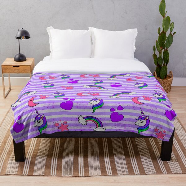 Item preview, Rainbow Unicorn purple pink designed and sold by MandiArtist.